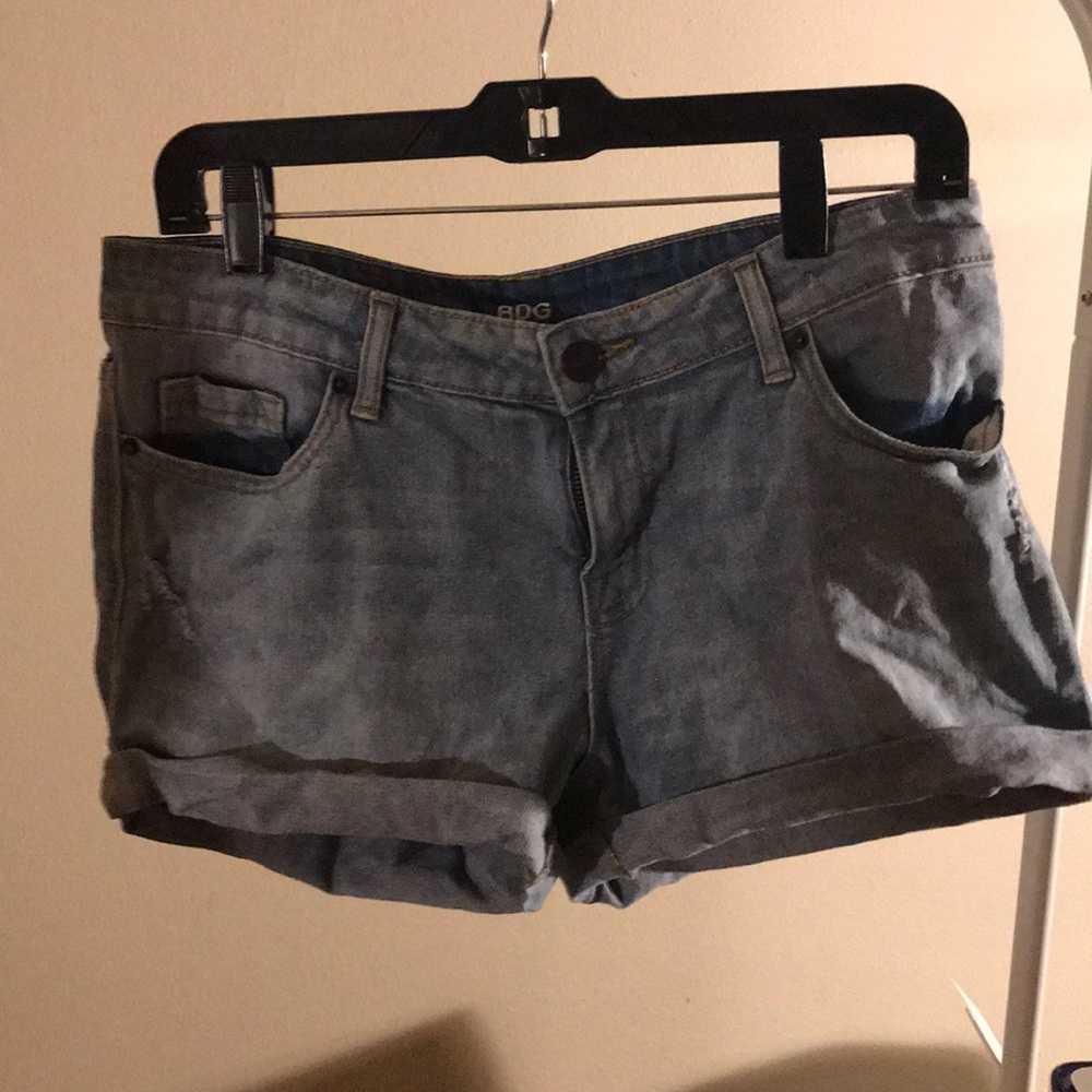 BDG denim shorts